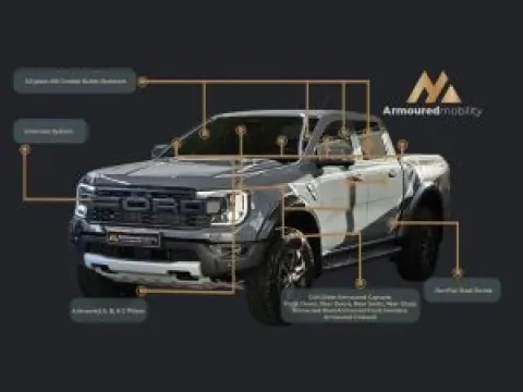 FORD RAPTOR 3.0 V6 ECOBOOST 4WD D/C P/U A/T  | Armoured Mobility