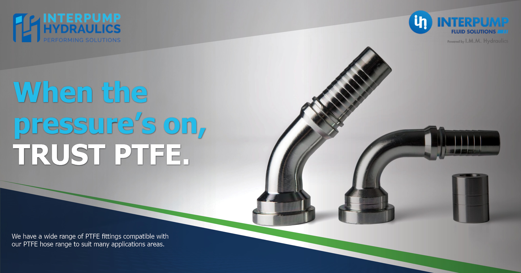 When the pressure's on, TRUST PTFE | Interpump Hydraulics South Africa