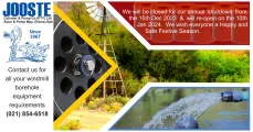 For all your windmill borehole equipment requirements | Jooste Cylinder & Pump Co. (PTY) Ltd