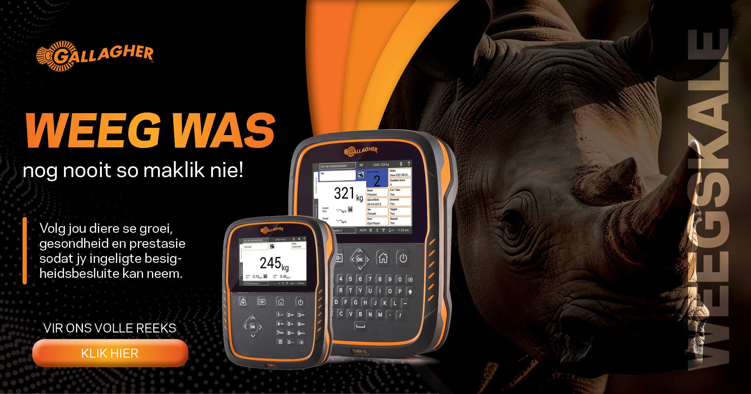 Weegskale-reeks | Gallagher