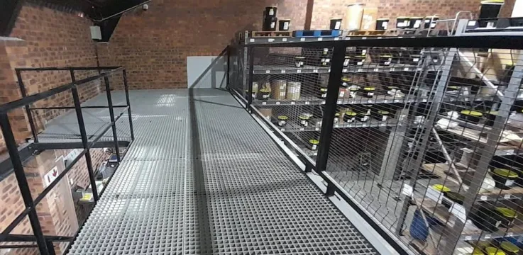Mezzanine Pharmaceutical Storage Facility