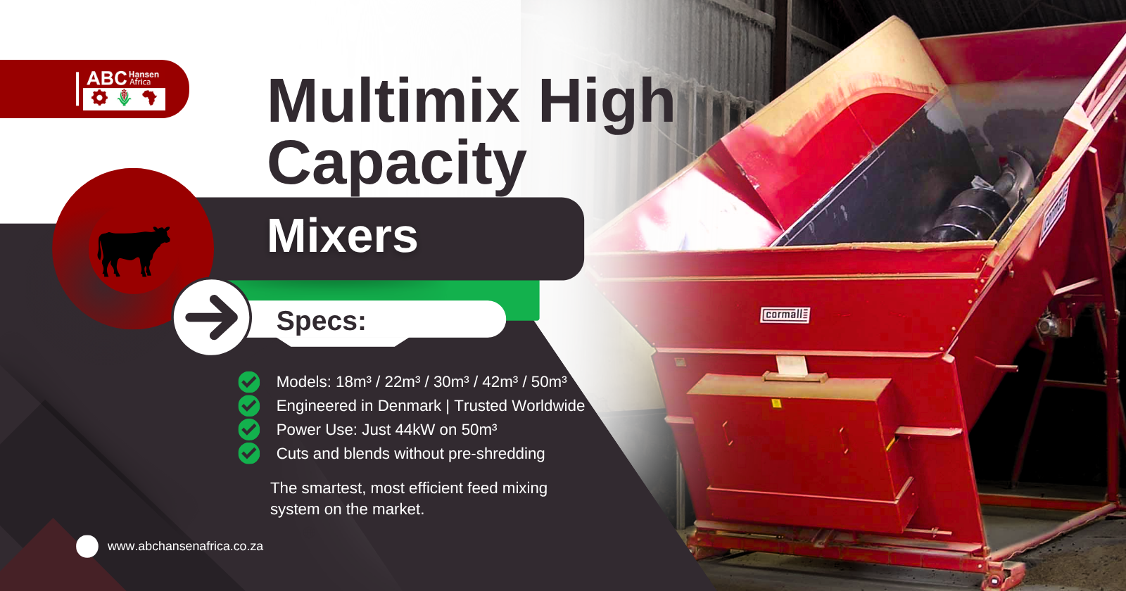 Multimix High Capacity Mixers | ABC Hansen Africa (Pty) Ltd