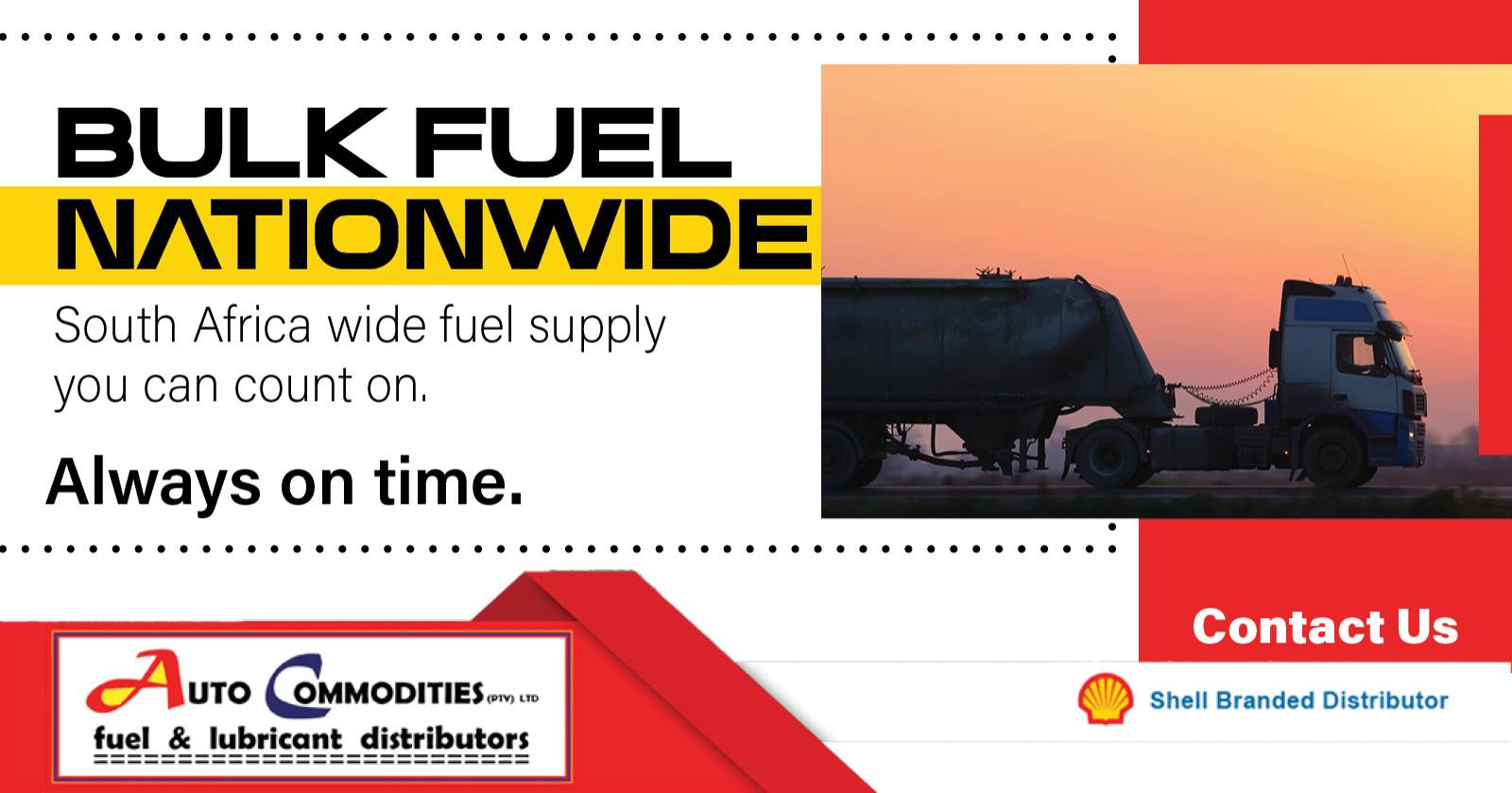 Fueling your business, nationwide | Your trusted Shell branded distributor | Auto Commodities