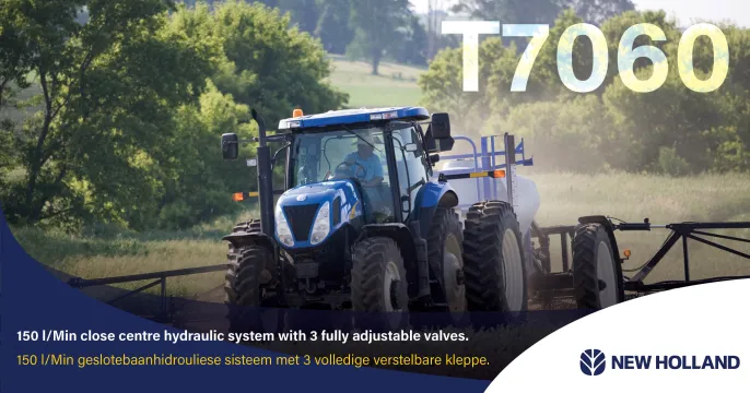 New Holland T7060, power you can count on