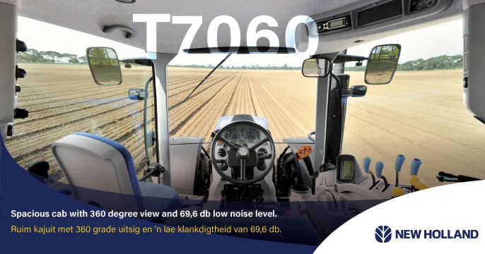 New Holland T7060, power you can count on