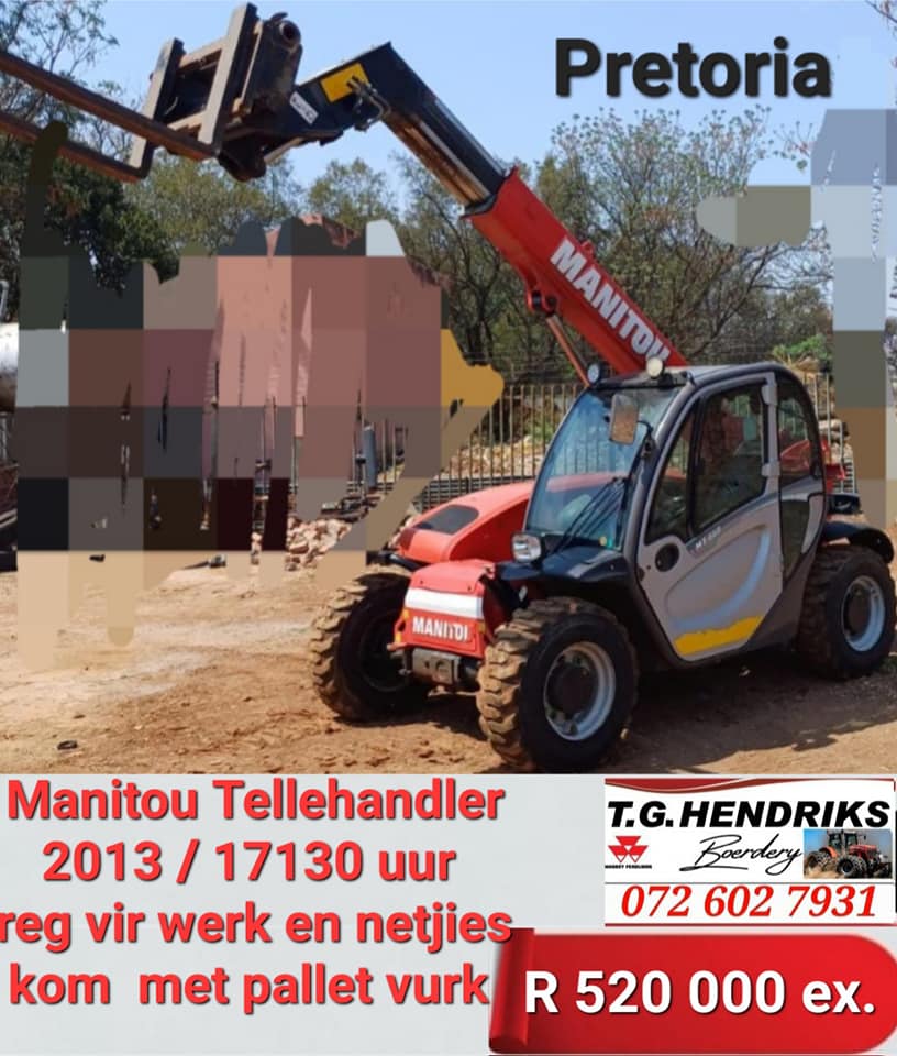 Manitou Tellehandler 2013 | T.G Hendriks boerdery