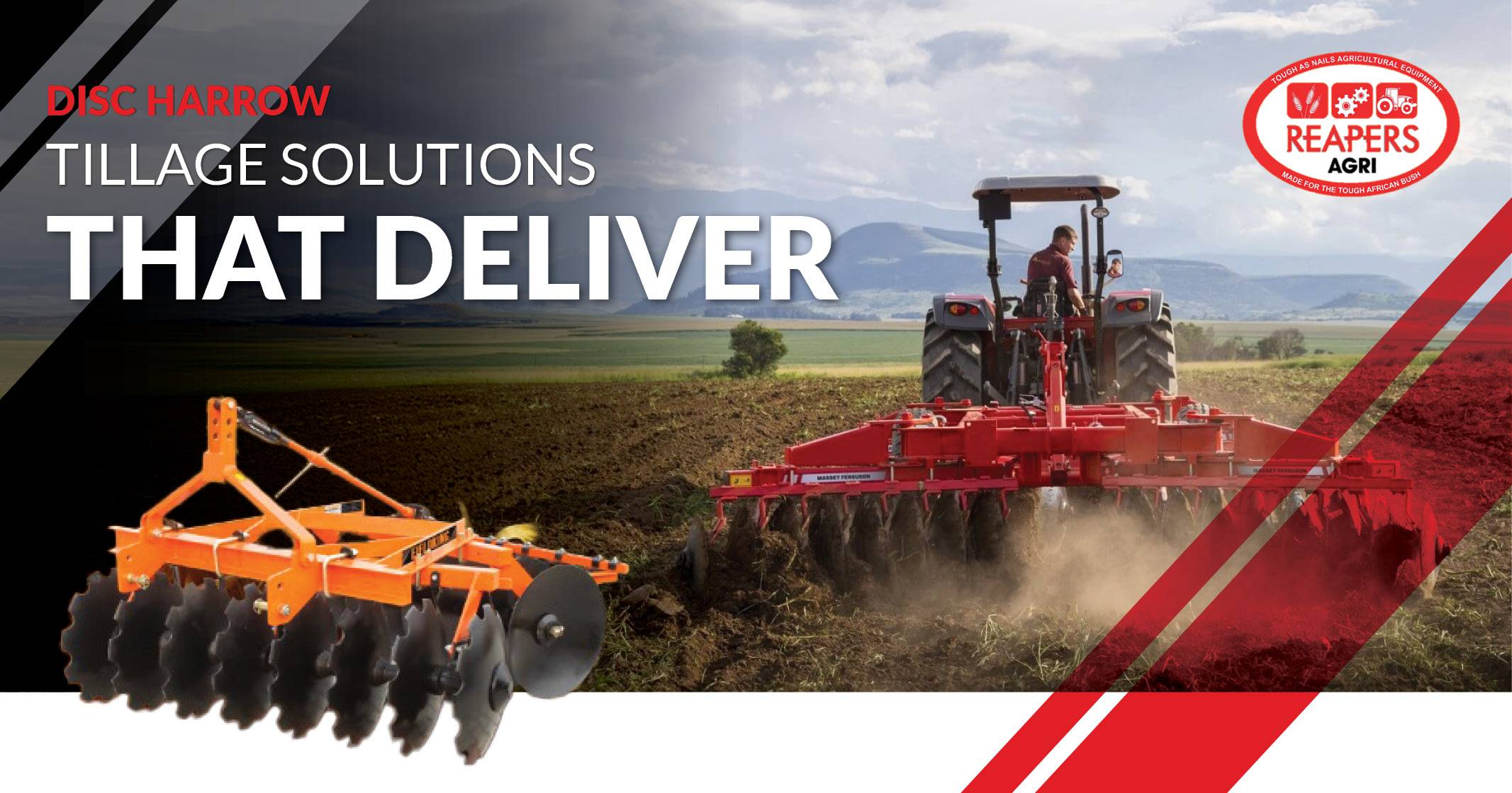 Disc harrows: tillage solutions that deliver | Reapers Agri