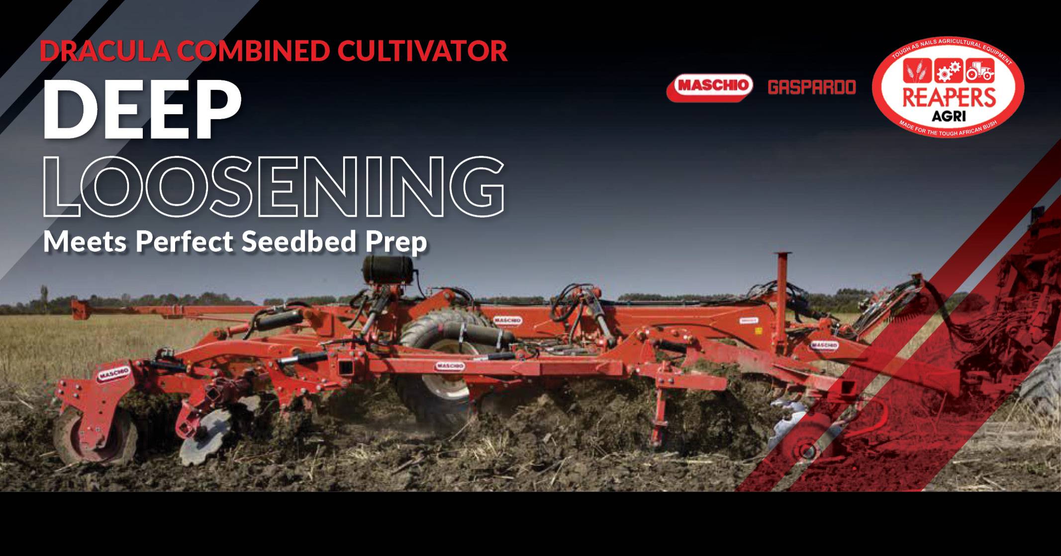 Maschio Gaspardo Dracula combined cultivator | Reapers Agri