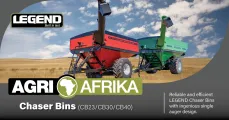 LEGEND Chaser Bins: Reliable and efficient grain handling with ingenious auger design | Agri Afrika