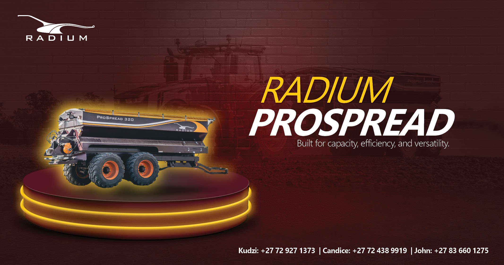 ProSpread Spreaders | Radium Engineering