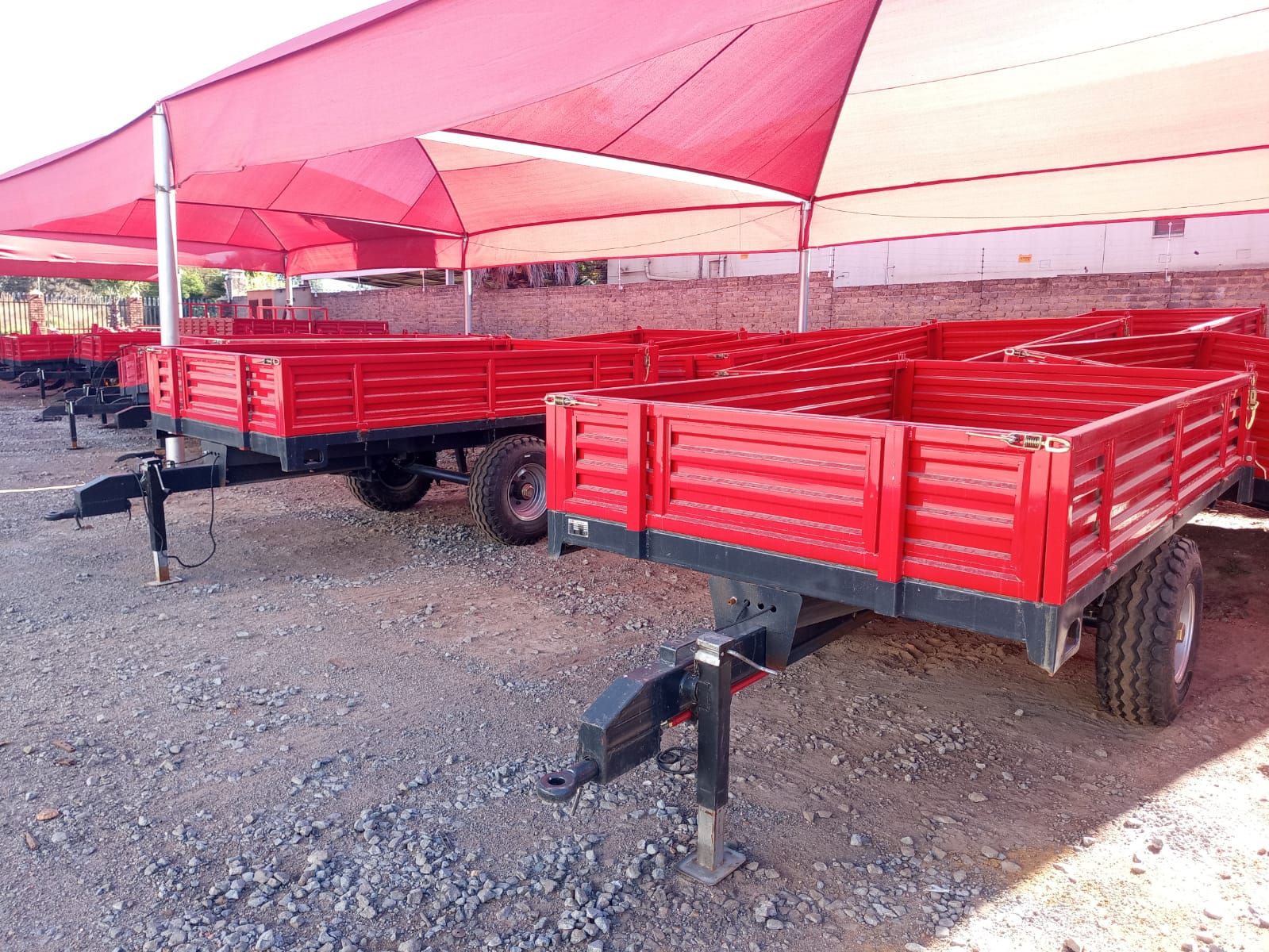 NEW Farm Trailer Tipper and Double Axle