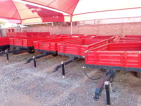 NEW Farm Trailer Tipper and Double Axle