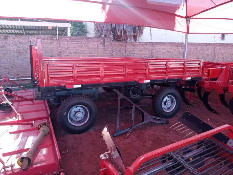 NEW Farm Trailer Tipper and Double Axle