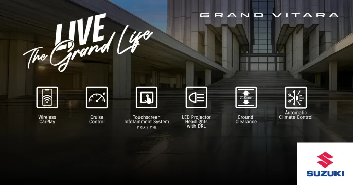 Suzuki Grand Vitara 1.5 GL MT – Live the Grand Life | Suzuki SA