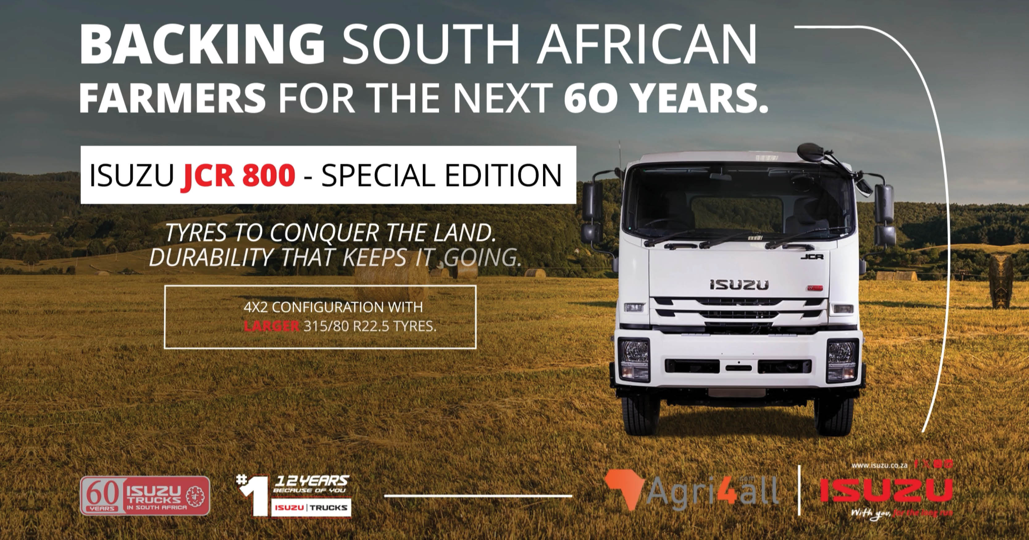 Backing South African Farmers for the next 60 Years | ISUZU Trucks