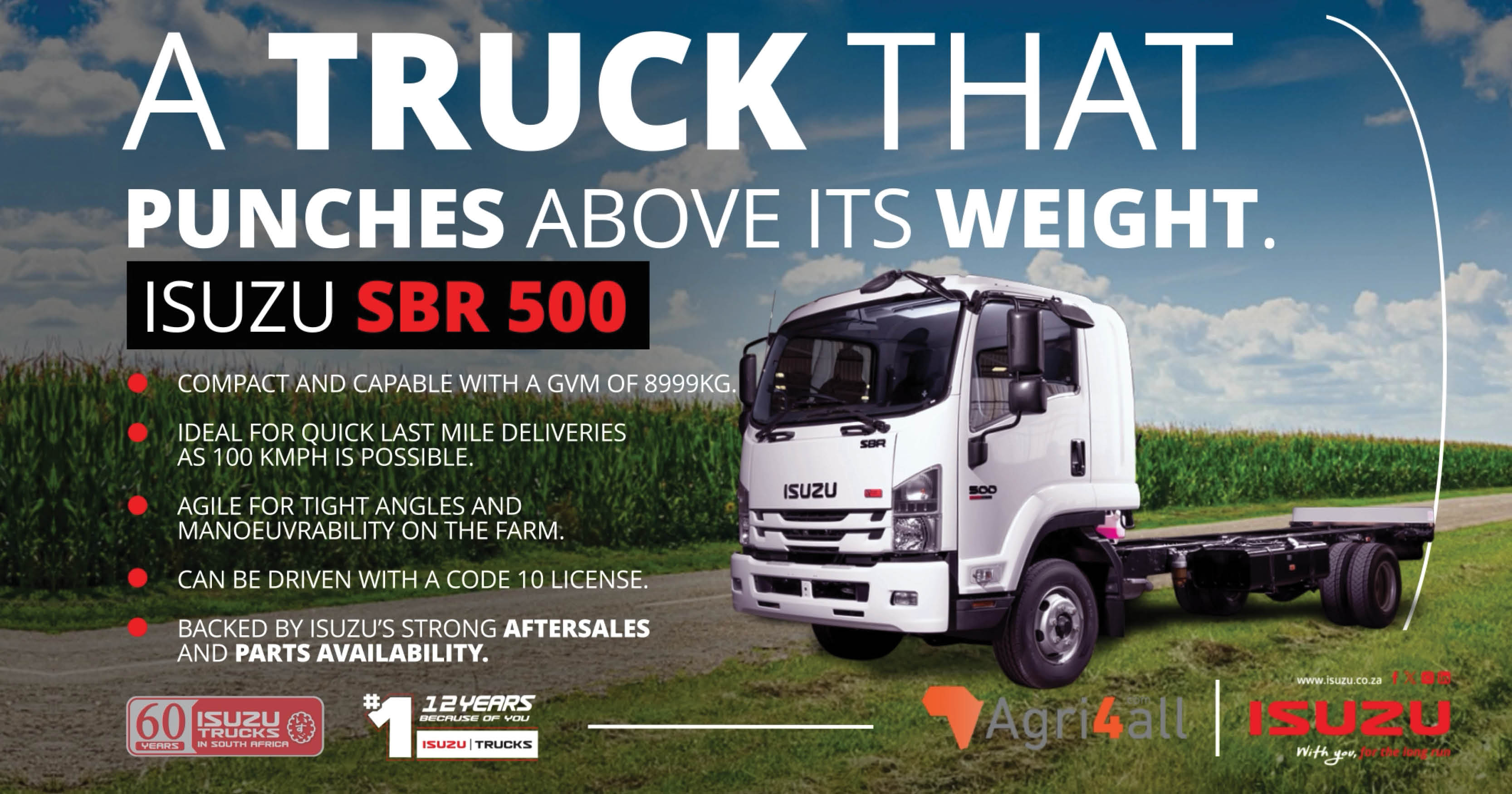 A Truck that punches above it's weight | Isuzu SBR 500 | ISUZU Trucks