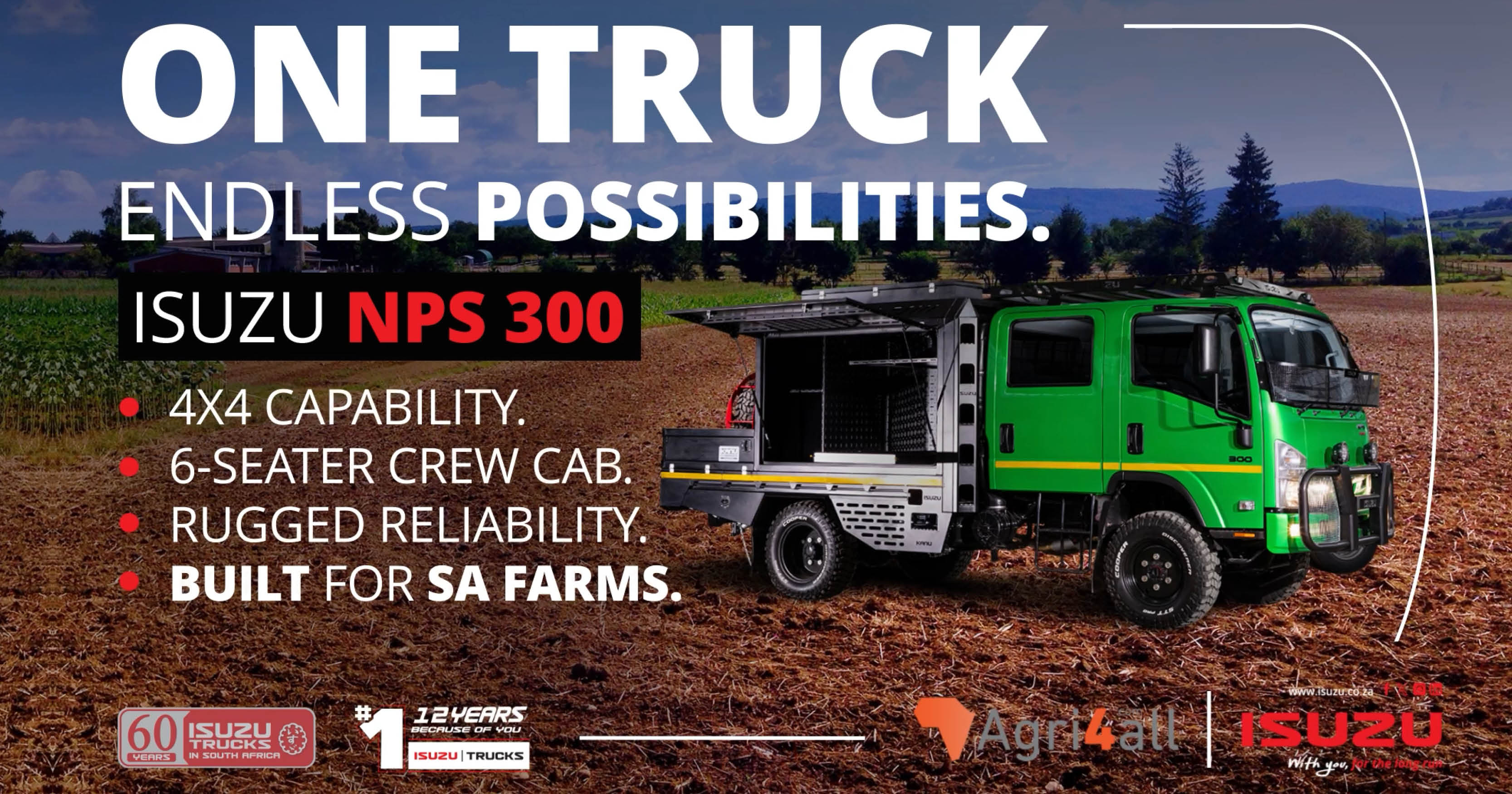 The Isuzu NPS 300 - One Truck, Endless Possibilities | ISUZU Trucks
