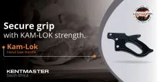 Secure grip with KAM-LOK strength | Kam-lok hand saw handle | Kentmaster