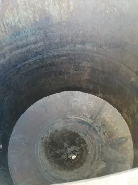 Steel Grain/Feed Silo on steel stand