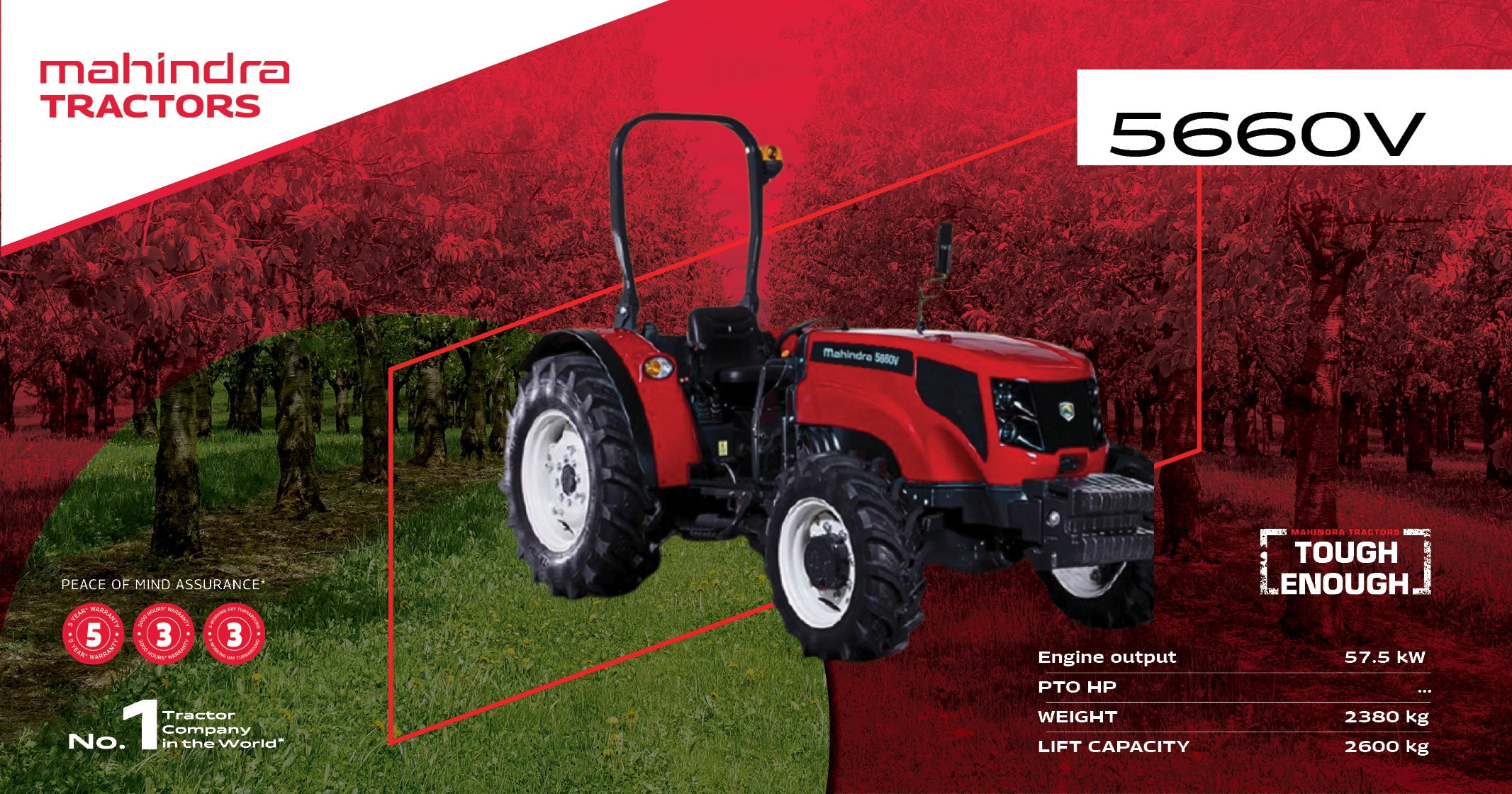 Mahindra Tractors 5660V