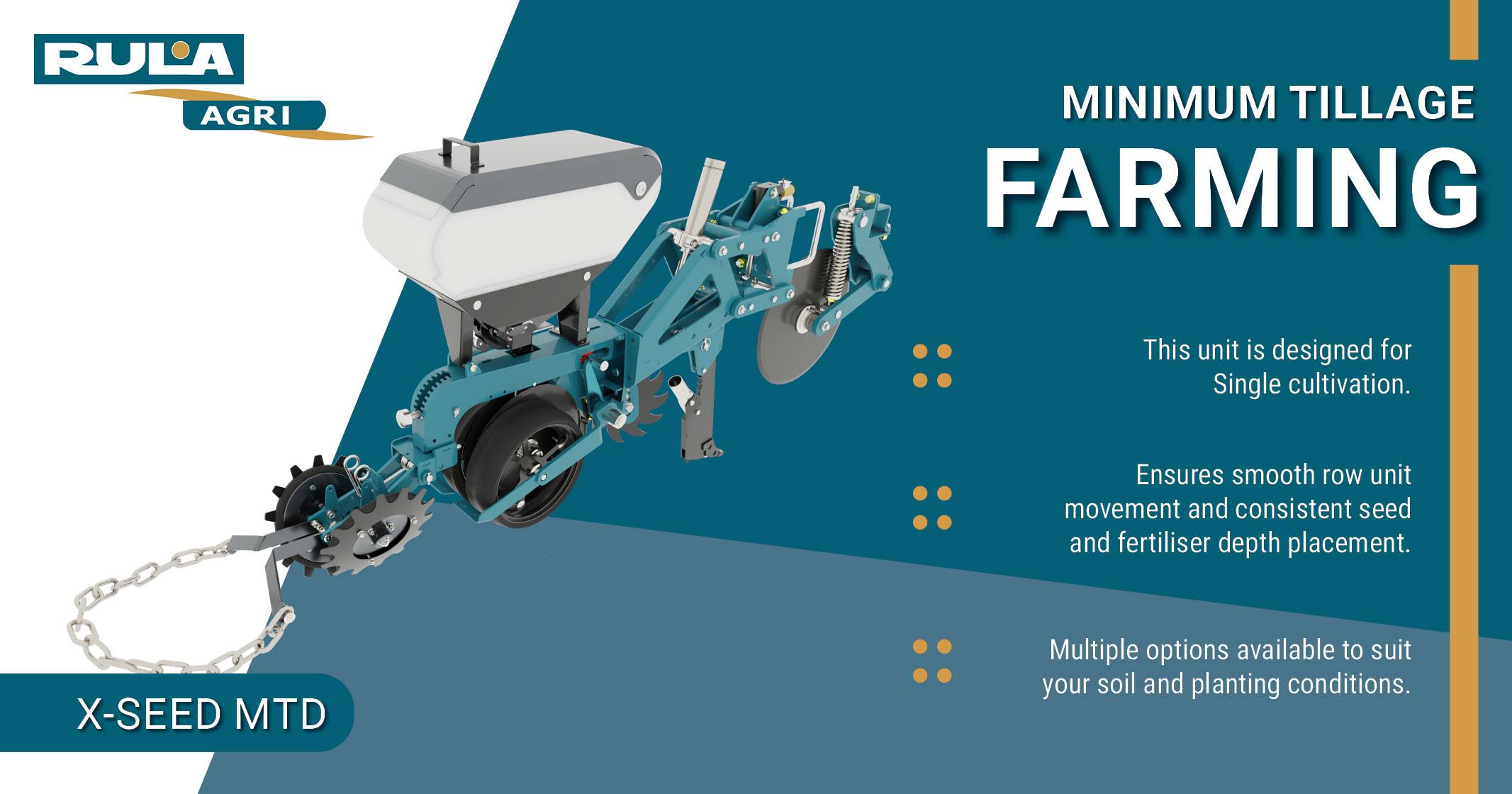 Minimum tillage farming | Rula Agri