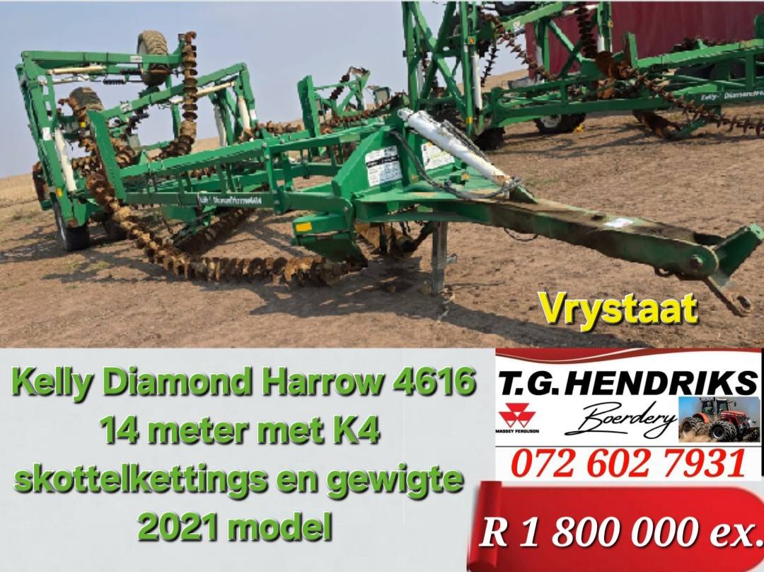 Kelly diamond harrow 4616 | T.G. Hendriks