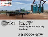 Trailer 15 Meter lank op die pad alles reg | T.G. Hendriks