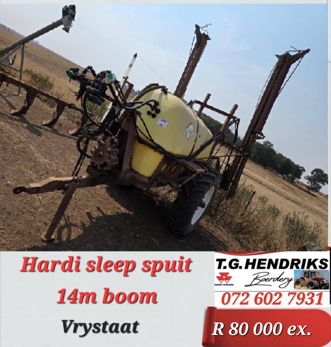 Hardi sleep spuit 14m boom | T.G. Hendriks
