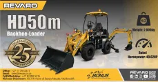 Revaro HD50m mini back-hoe loader (TLB) | Revaro