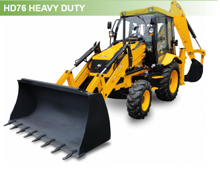 HD76 Heavy duty backhoe loader | Revaro