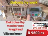 Elektrolee 8 ry monitor met kragdraad | T.G Hendriks boerdery