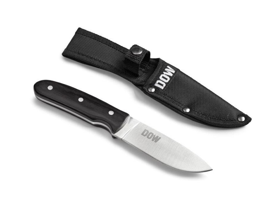 DOW. Black Pakkawood Handle Fixed Blade – K2284 | Outdoor Innovation