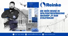Reinke – Die reënreuse in spilpuntbesproeiing