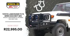 Toyota Landcruiser 70/79 Series 2024 Next Gen | MCC Landcruiser Bumper | Winch-In