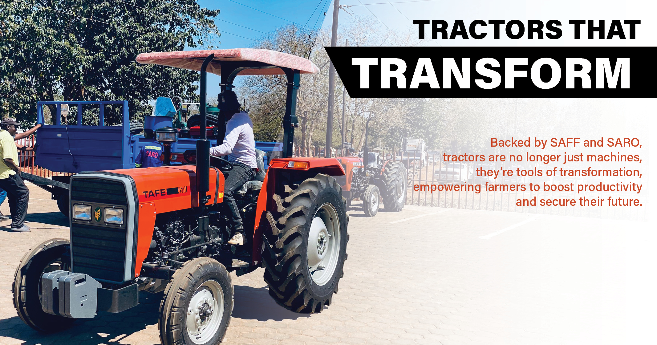 Tractors that transform | Saro Agro