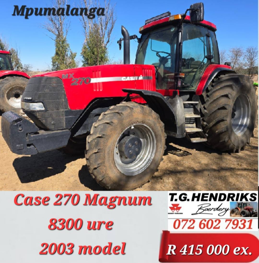 Case 270 Magnum | T.G. Hendriks