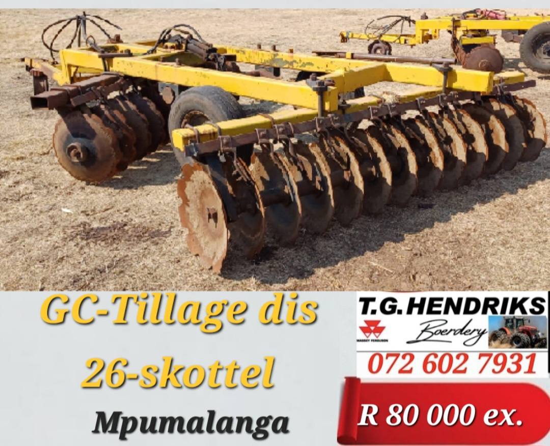 GC-Tillage dis skottel | T.G. Hendriks