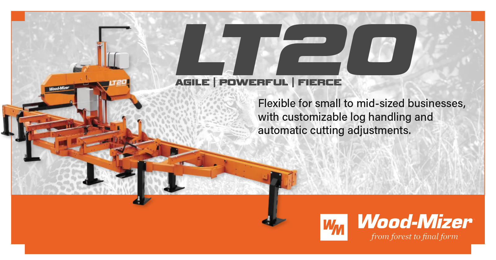 Africa's BIG 5 Sawmills | LT20 Professional Sawmills | Wood-Mizer