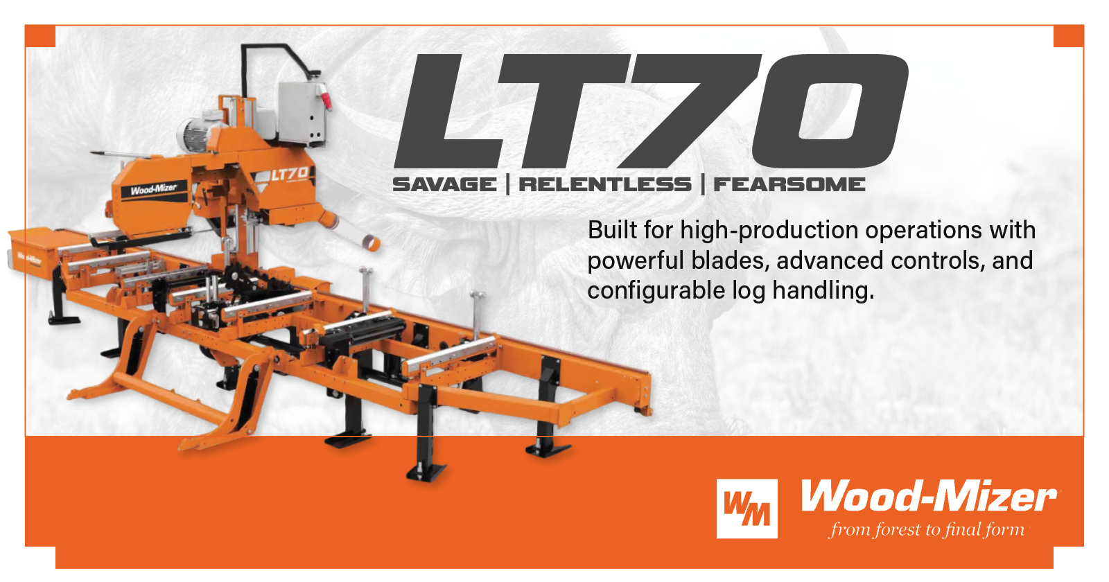 Africa's BIG 5 Sawmills | LT70 Professional Sawmills | Wood-Mizer