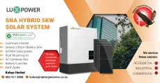 Luxpower SNA hybrid 5KW solar system | Raptor General Services