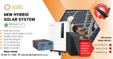 Solis 6KW hybrid solar system | Raptor General Services