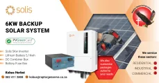 Solis 6KW backup solar system | Raptor General Services