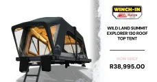 Wild Land summit explorer 130 roof top tent | Winch-In