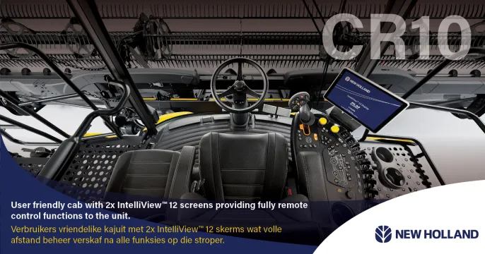 CR10 & CR11 Combines | Next level harvesting with New Holland