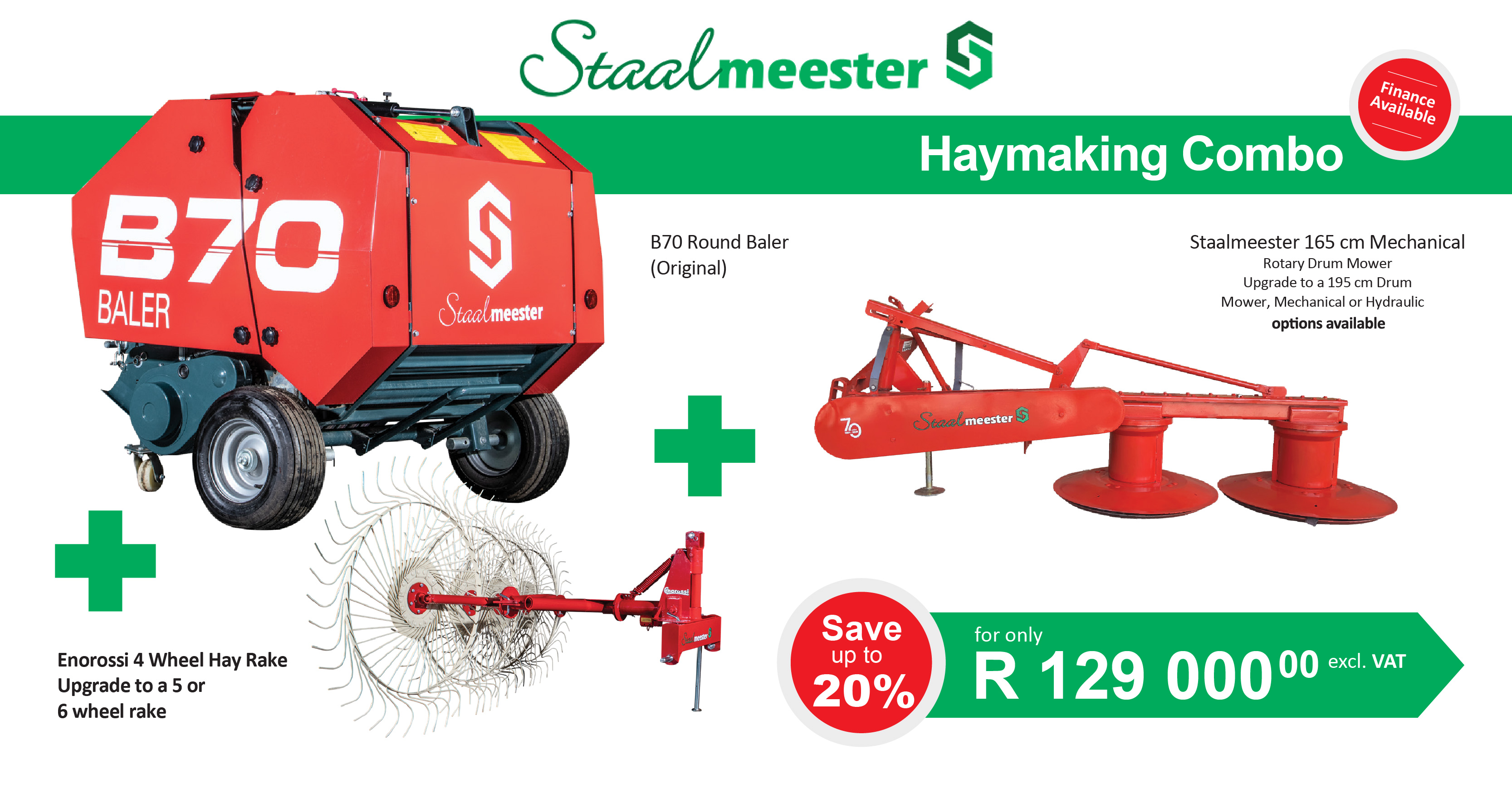 Save more with this Staalmeester Haymaking Combo | Staalmeester Equipment
