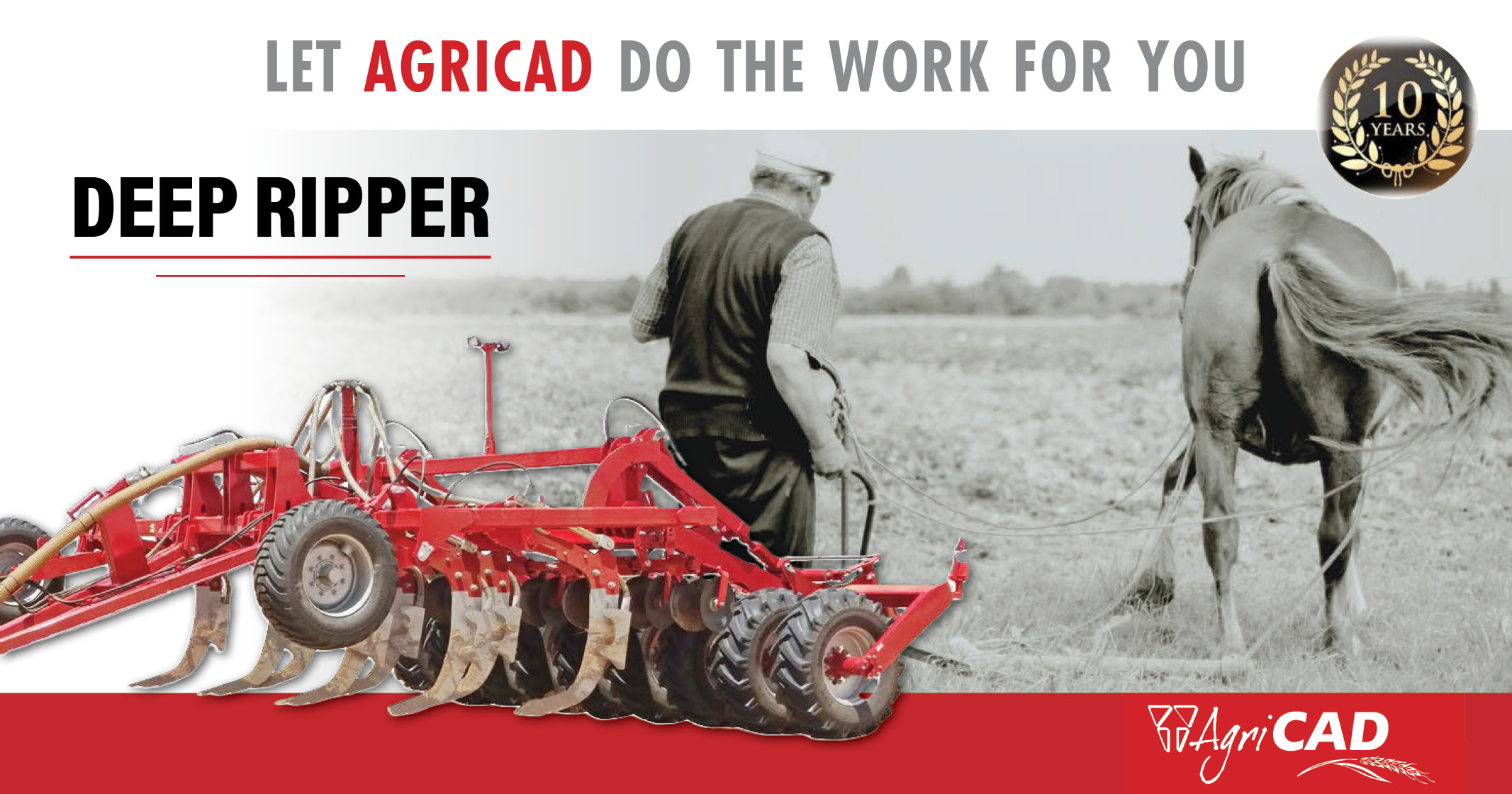 Deep ripper / Diep ripper reeks | AgriCAD