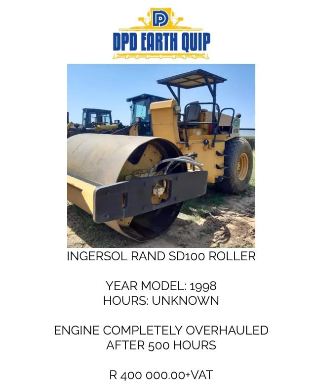 Ingerol rand SD100 Roller
