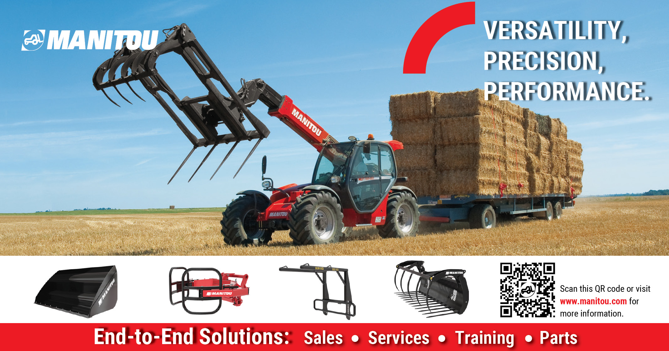 Versatility, precision, performance | Manitou