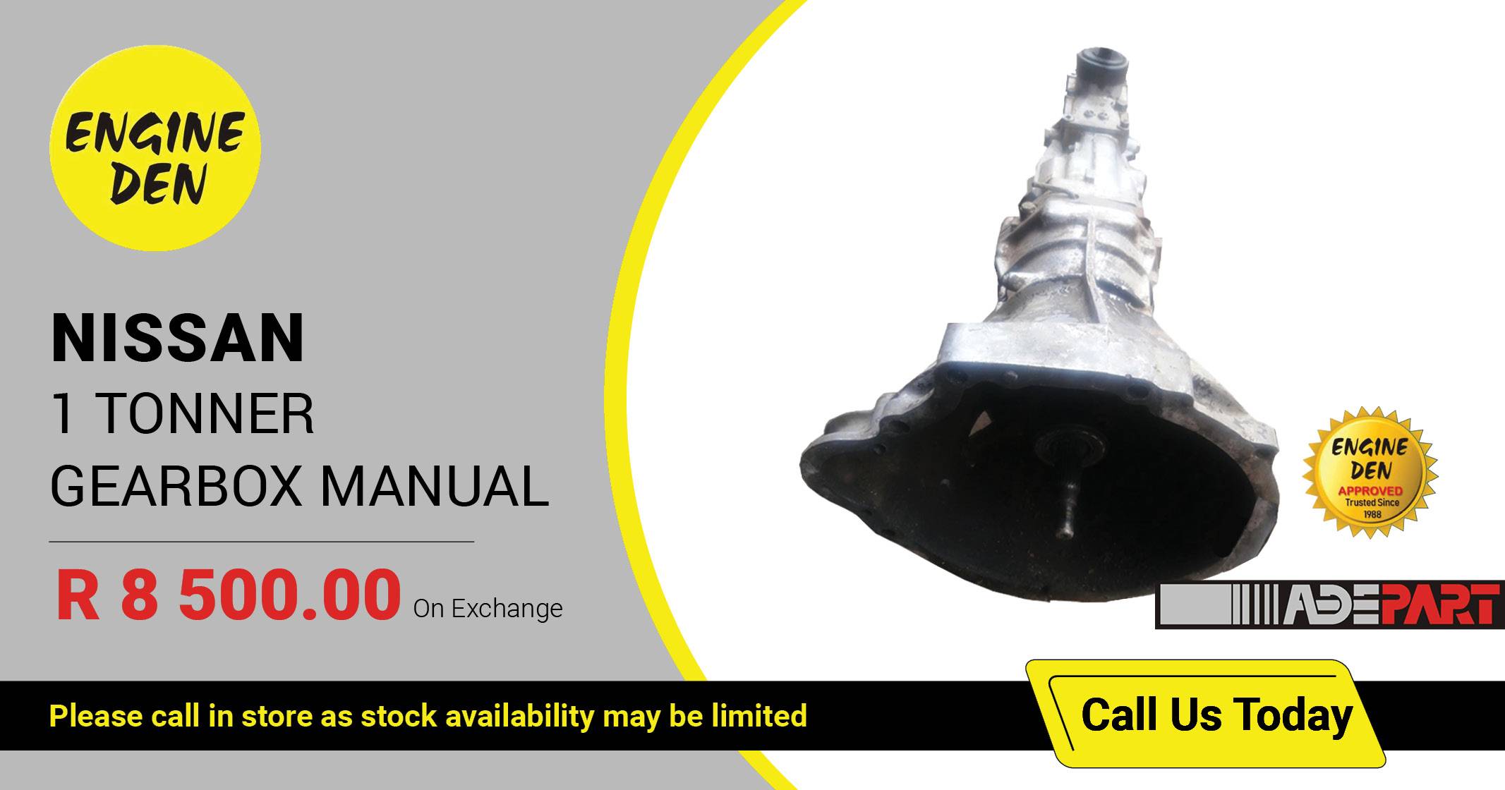 Nissan 1 tonner gearbox manual | Engine Den