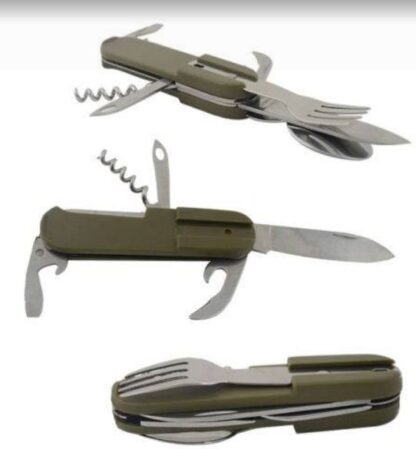 The Camping Hiking Spoon Opener Knife Portable Pocket Folding Multi Tool | Outdoor Innovation